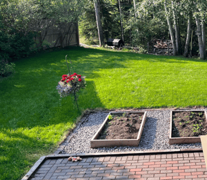 Lawn Transformed in Fort McMurray Alberta